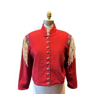 Double D Ranch Red Jacket, Medium